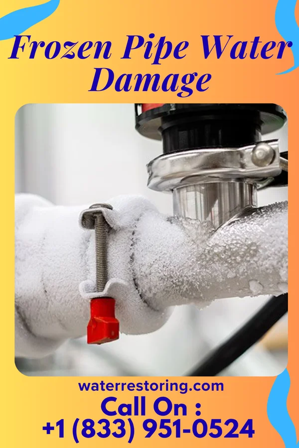 Frozen Pipe Water Damage in Comstock, MN